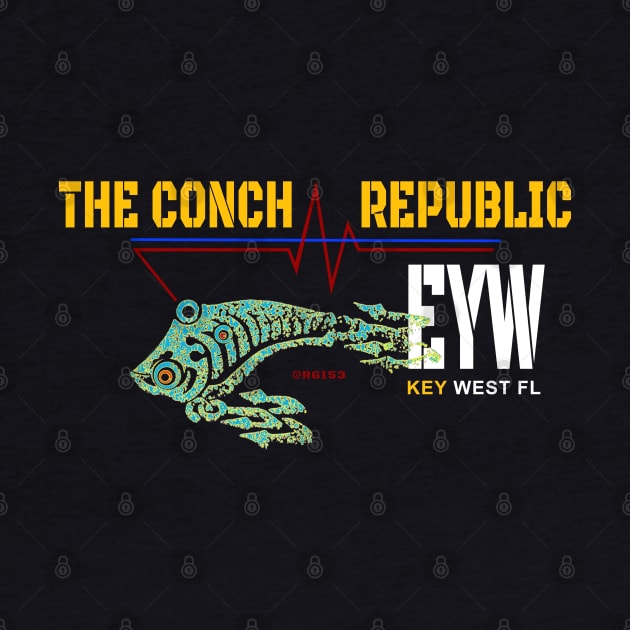 The Conch Republic of Key West, FL by The Witness